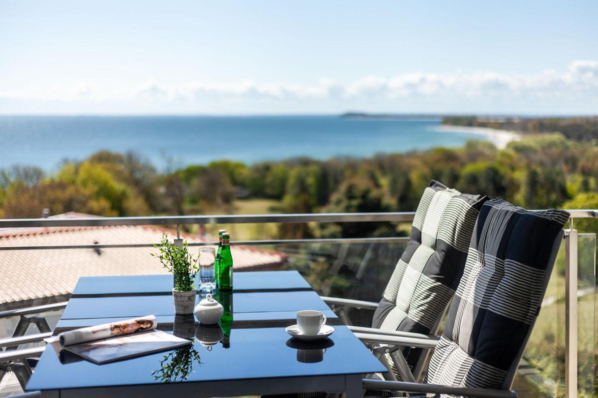 ゲーレンMit Meerblick Und Balkon, Gratis Nutzung Vom Ahoi Erlebnisbad Und Sauna In Sellin - Meeresblick Fewo 70アパートメント エクステリア 写真